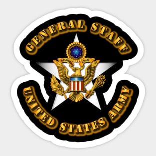 Army - General Staff Sticker